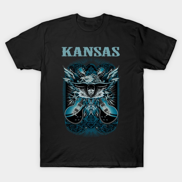 KANSAS BAND T-Shirt by batubara.studio